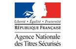 Logo de l'Agence Nationale des Titres Sécurisés France